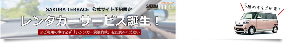 レンタカーサービス誕生！